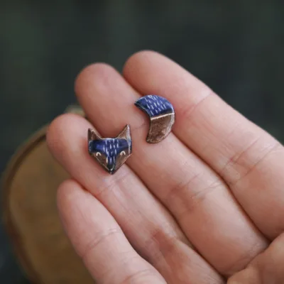 Vakaroja su mėnuliu