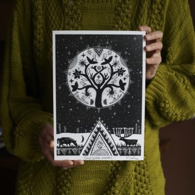 Gyvybės medis A4 printas