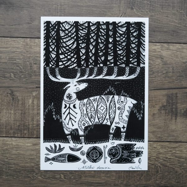 Miško dvasia A4 printas - Image 4