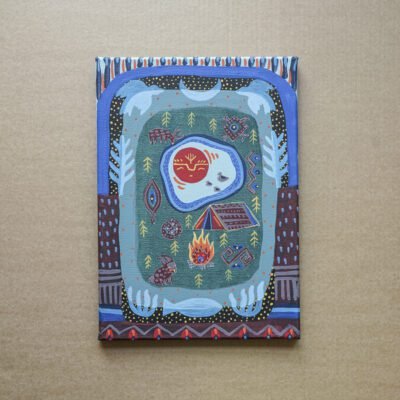 Mažasis pasaulis 25x35cm / paveikslas ant drobės