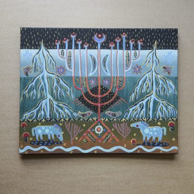 Augimas 40x50cm / paveikslas ant drobės