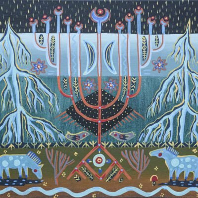 Augimas 40x50cm / paveikslas ant drobės