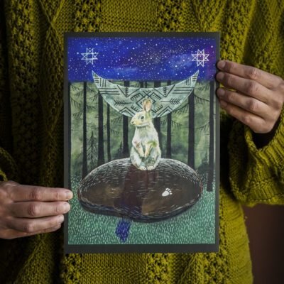 Miško sargas A4 printas